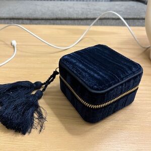 Sezane Velvet Jewelry Box